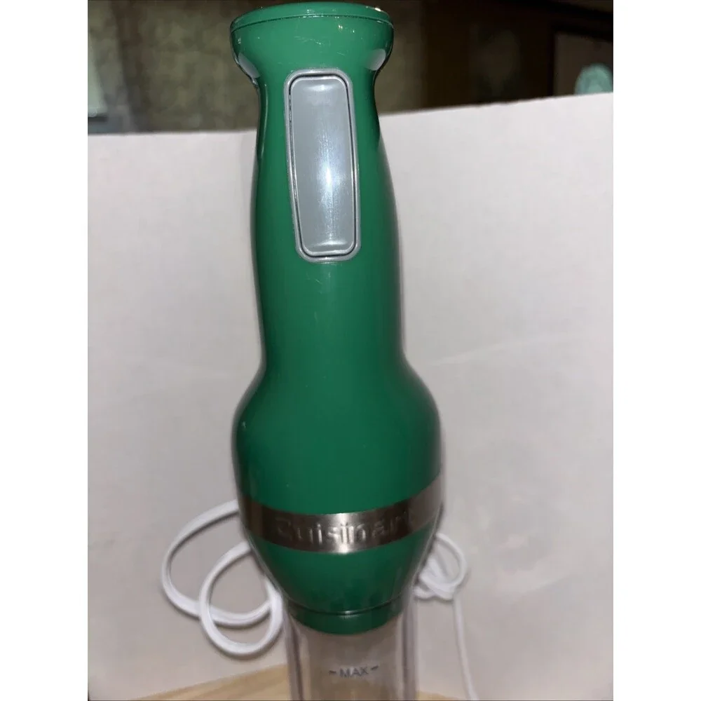 Cuisinart CCP-10 Electric Cookie Press with 3 Discs & 8 Decorating Tips - GREEN!
